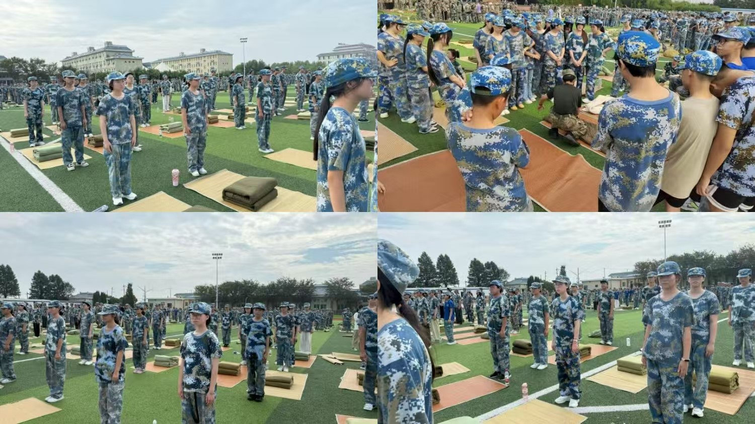 燃！蓝领军训首日！直击现场！
